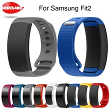 Watch band 2017 Luxury sport Silicone Watch Replacement wrist Band bracelet Strap For Samsung Gear Fit 2 SM-R360 watch Wristband