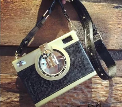 

2017 Direct Selling New Arrival Flap Pocket Single Camera Satchel Block Europe Shoulder Bag Style Dinner Small Clutch Female