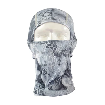 

Battle Snake Mesh Digital Print Balaclava/ Yeti Mesh headgear/ Summer Balaclava for warm weather
