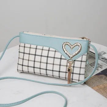 

Fashion Luxury Tassel Women Mini Shoulder Bag Multifunctional Female Wallet Crossbody Cellphone Bag All-match Portable Small