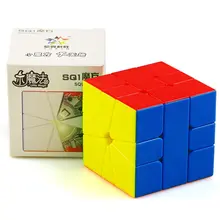 Yuxin Little Magic SQ1 кубик рубика Магнитный куб квадратный-1 магический куб магнитный 3 слоя скоростной Куб Профессиональная головоломка игрушка для детей подарок