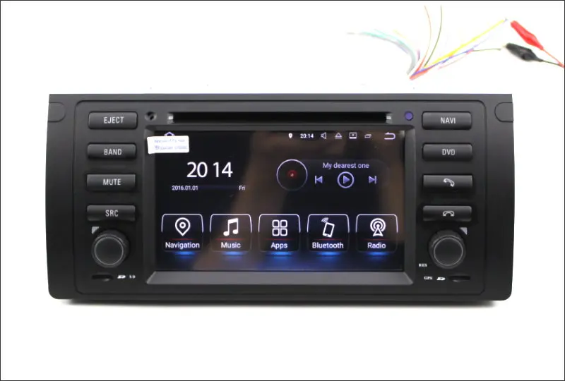 Best Liislee Car Android Multimedia For BMW 5 Series E39 / M5 E53 / M5 Stereo Radio BT CD DVD Player GPS Nav Navi Navigation System 2