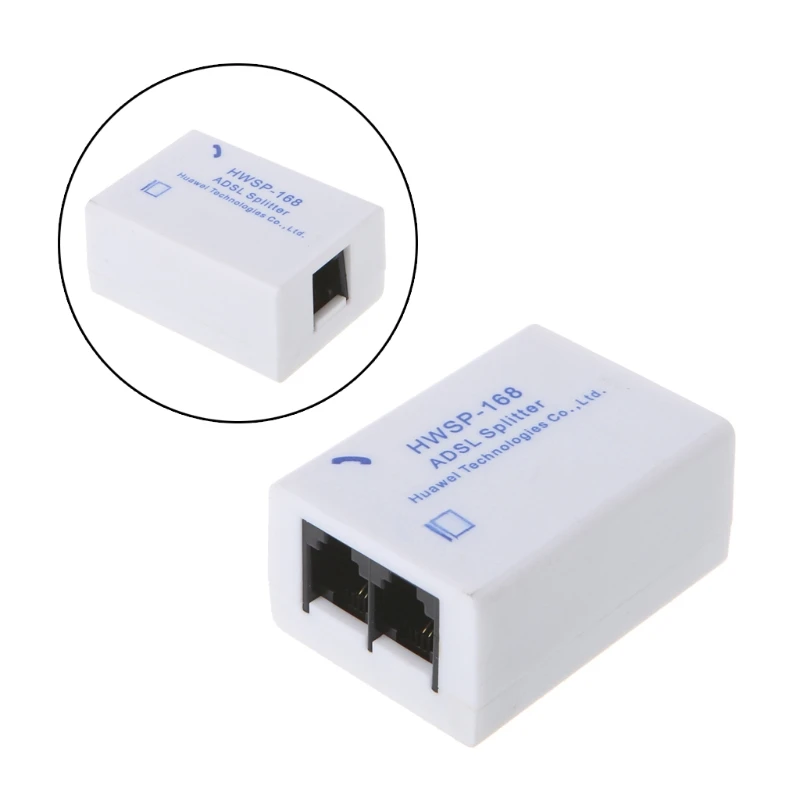 

Telephone RJ11 Line ADSL Modem Broadband Phone Line Filter Splitter