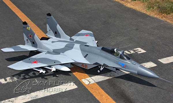 Skyflight LX модель RC Твин 70 мм EDF Самолет jet MIG29 MIG 29 версия комплекта|Радиоуправляемые