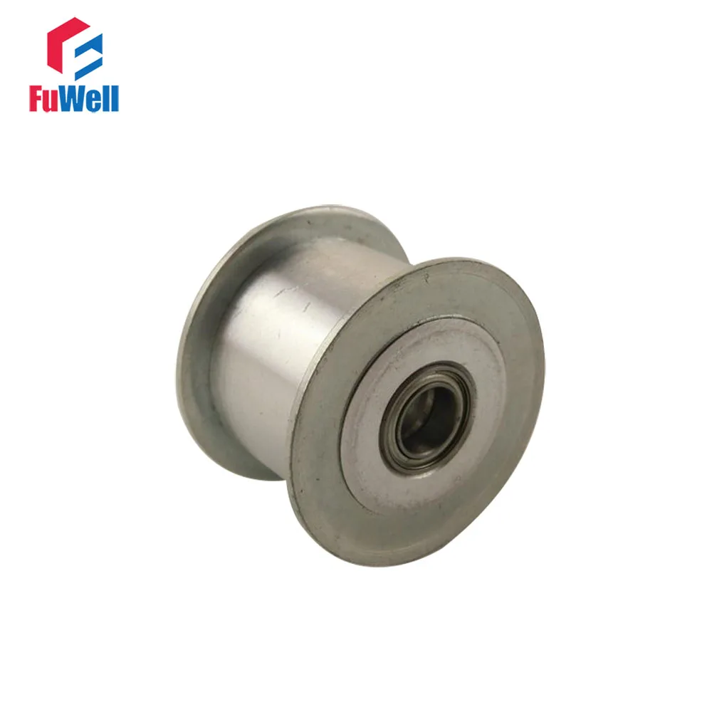 HTD 5M-25T Timing Idler Pulley 16/21/27mm Belt Width Bearing Synchronous Wheel Without Teeth 5/6/7/8/10/12/15mm Bore Idle Pulley HTD 5M-25T Timing Idler Pulley 16/21/27mm Belt Width Bearing Synchronous Wheel Without Teeth 5/6/7/8/10/12/15mm Bore Idle Pulley
