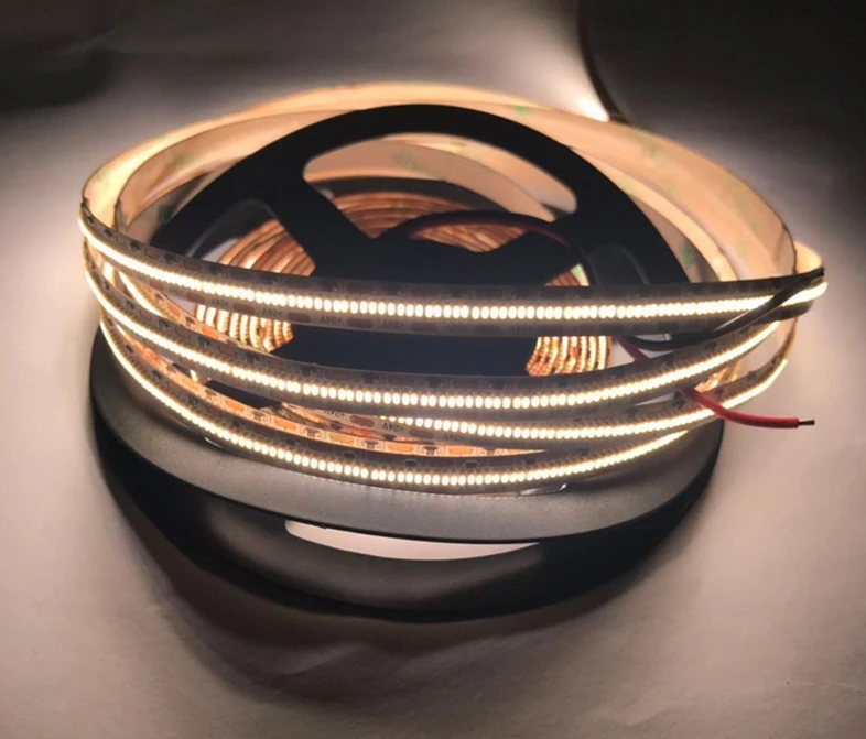 

[Seven Neon]DC24V 5M IP20 10mm FPBC 350led/m 21W/m 2110 led strip,Super Bright 90 CRI led tape,Warm white led strip light