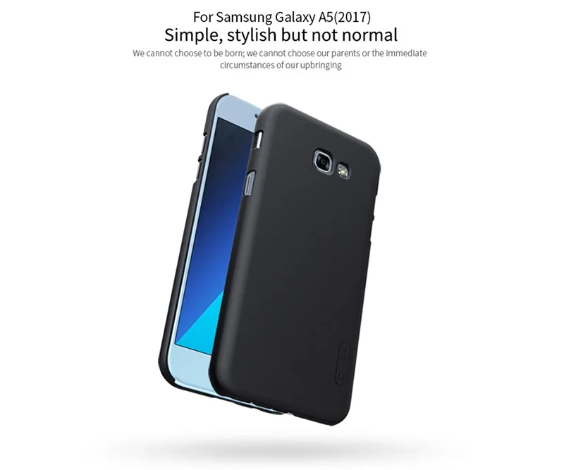 Nillkin супер матовый защитный чехол для samsung Galaxy A5 чехол A520 чехол PC твердая задняя матовая крышка для samsung A5 чехол