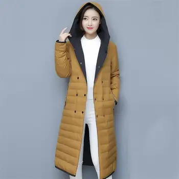 

Winter Women Slim Two Side 90% White Duck Down Jacket Female Casual Sashes Bow Warm Long Coat Lightweight Outwear Tops Parka X30