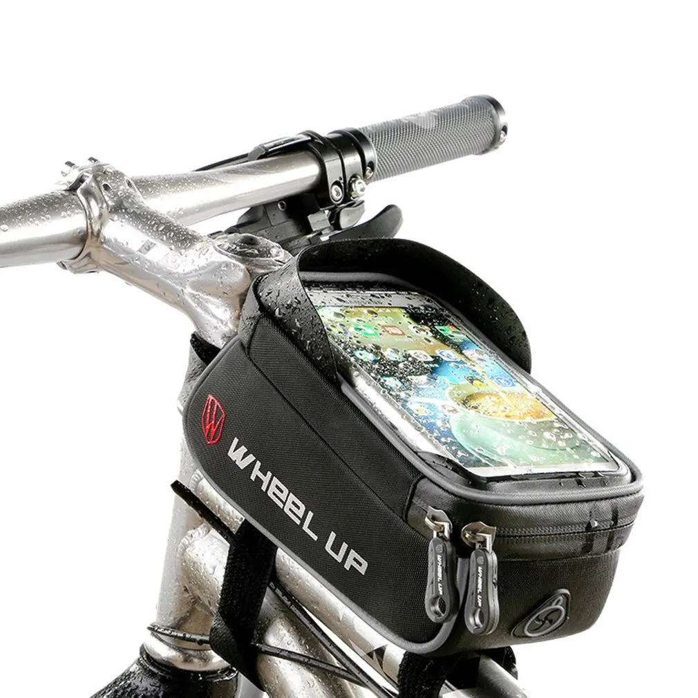 Колесо до 023 велосипедный передний Луч сумка горный велосипед Водонепроницаемый езда телефон сумка для хранения Велоспорт аксессуар
