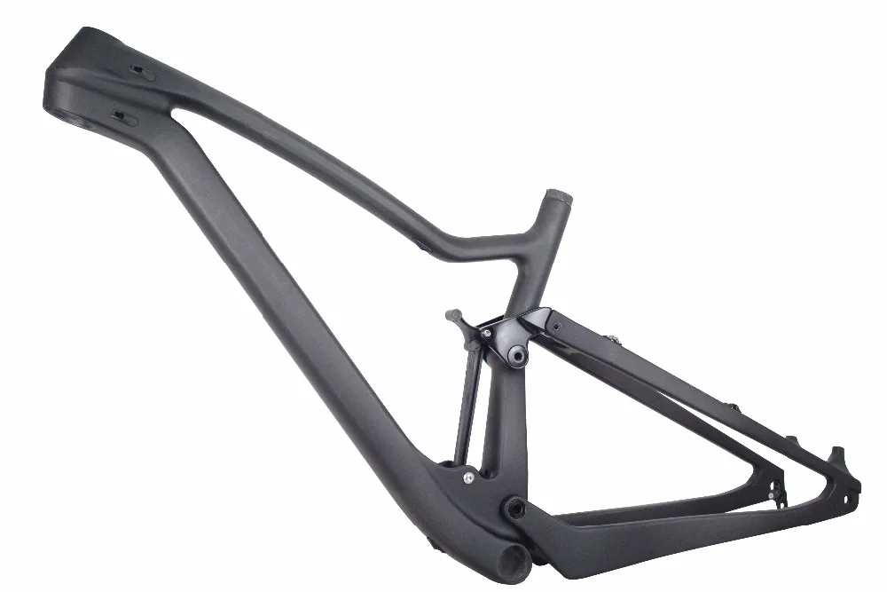 Clearance 2018 MIRACLE 29er full suspension carbon frame,carbon MTB frame 29er with cheap price 5