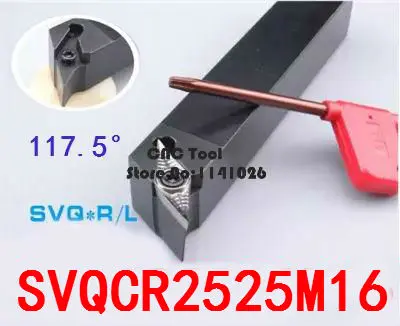 

SVQCR2525M16/ SVQCL2525M16,extermal turning tool Factory outlets, the lather,boring bar,cnc,machine,Factory Outlet