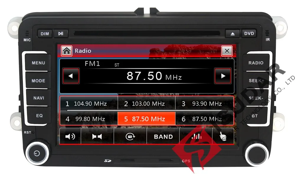 Sale Isudar Car Multimedia player 2 Din Car DVD For VW/Volkswagen/Golf/Polo/Tiguan/Passat/b7/b6/SEAT/leon/Skoda/Octavia Radio GPS DAB 21