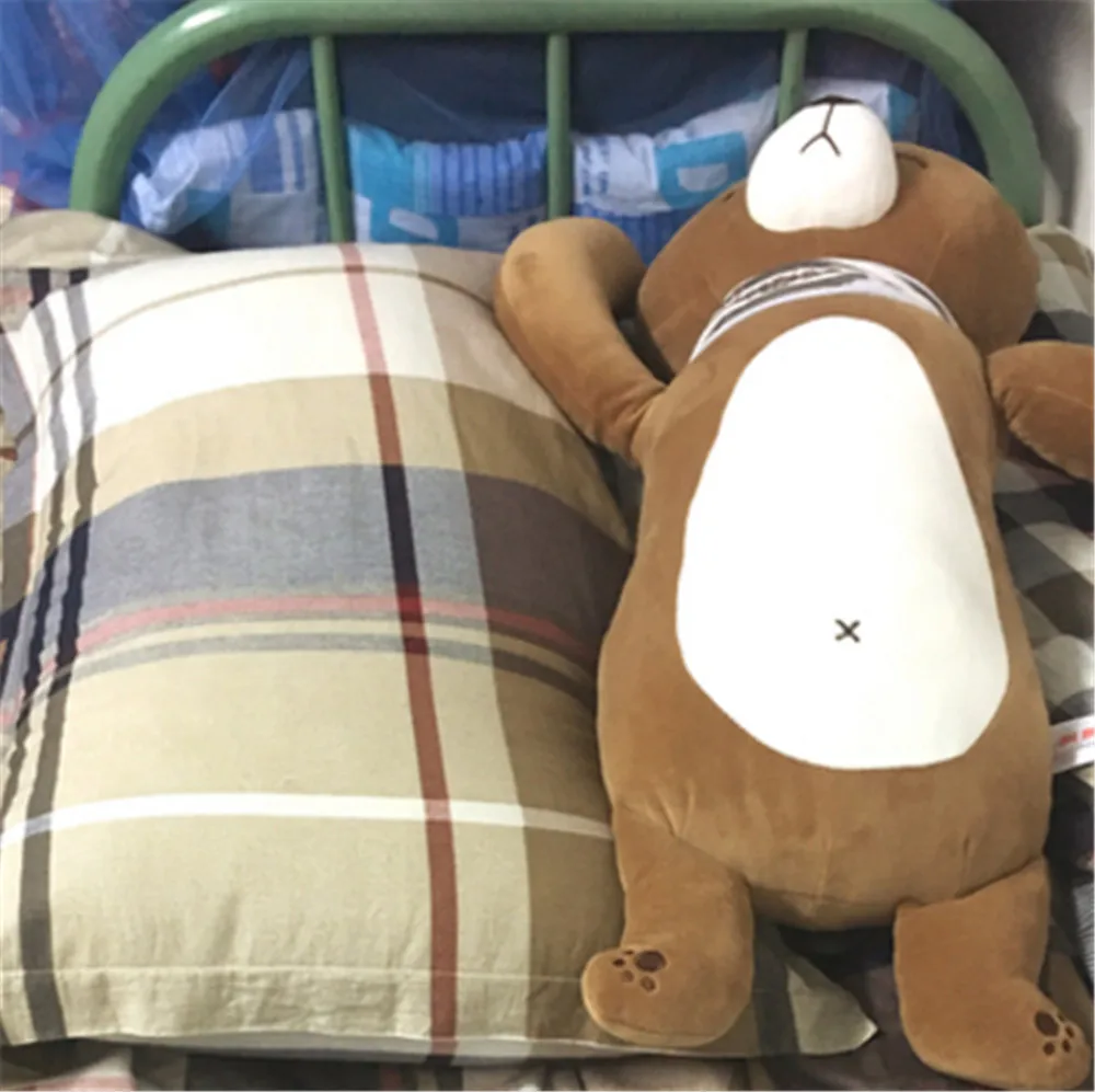 Fancytrader Cuddly Soft Animals Dog Bear Pig Bunny Pillow Doll Fluffy Stuffed Cartoon Anime Doll Gifts 70cm 28inch for Children1