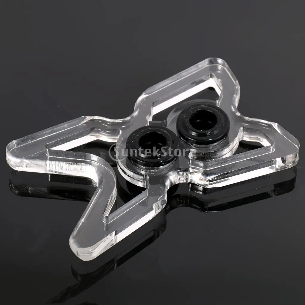 Clear Transparent Plastic Snooker Billiard Pool Cue Bridge Headin