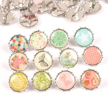 Круглые металлические брэды с смешанным рисунком, украшение для скрапбукинга, аксессуары для рукоделия, домашнее украшение, 20 шт., 15x10,9 мм, c2579 Круглые металлические брэды с смешанным рисунком, украшение для скрапбукинга, аксессуары для рукоделия, домашнее украшение, 20 шт., 15x10,9 мм, c2579