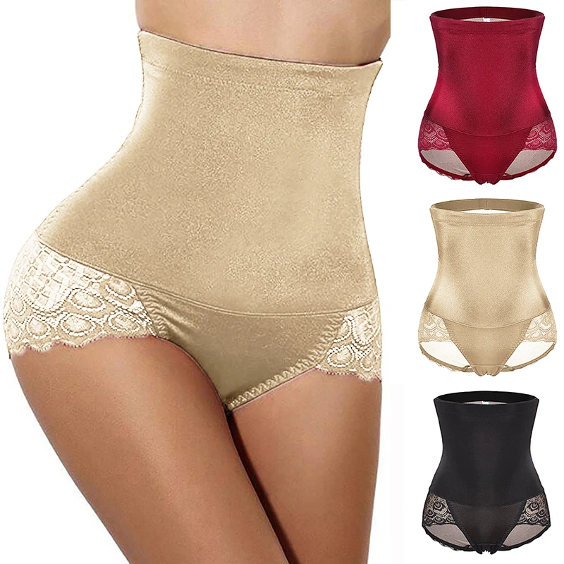 Ladies Body Shaper Slimming Tummy Control High Waist Shapewear Pants Seamless Underwear Women Control Panties Bodysuit Clothing