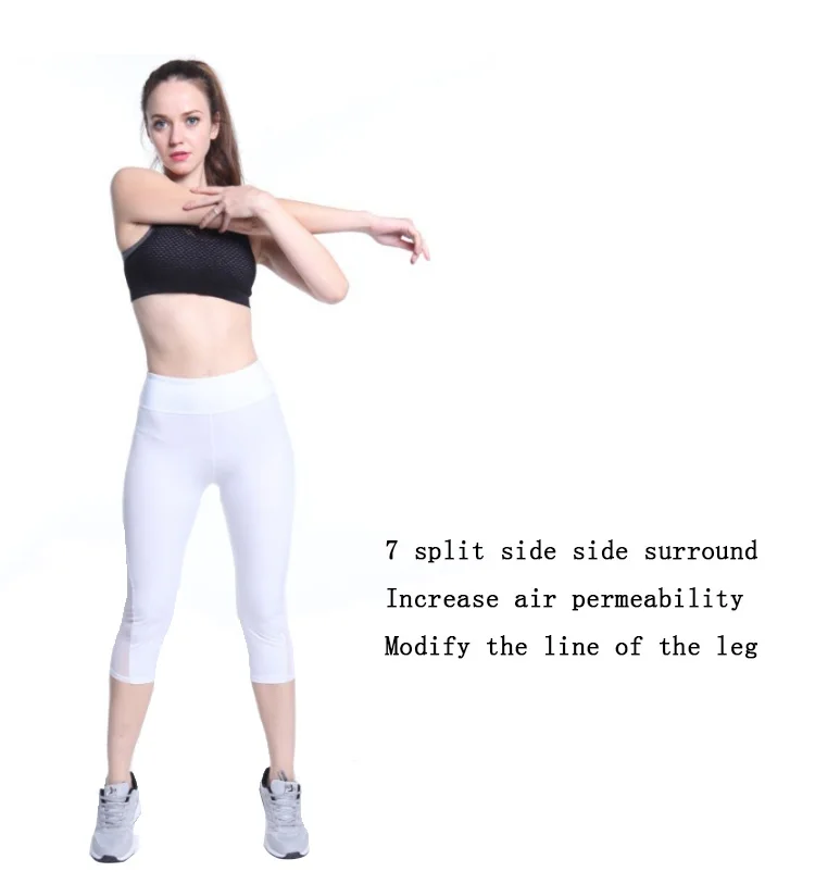 Reno Jesse  Women  Summer Gauze Running Leggings Hip Up Workout Skinny Pant High Waist Ladies Tight Pants Mother'S Day Hot Sell  (10)