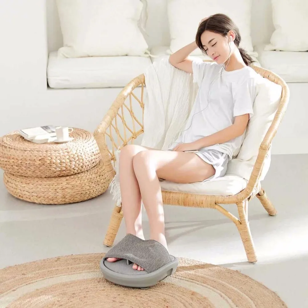  Xiaomi Mijia LF Reflexology Kneading Vibrating Roller Foot Massager Shiatsu 3D Health Massage Elect