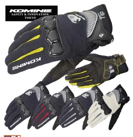 

2017 summer new KOMINE GK162 3D mesh TECHNOLOGY riding glove motorcycle/motorbike/Moto racing gloves have colors size M L XL