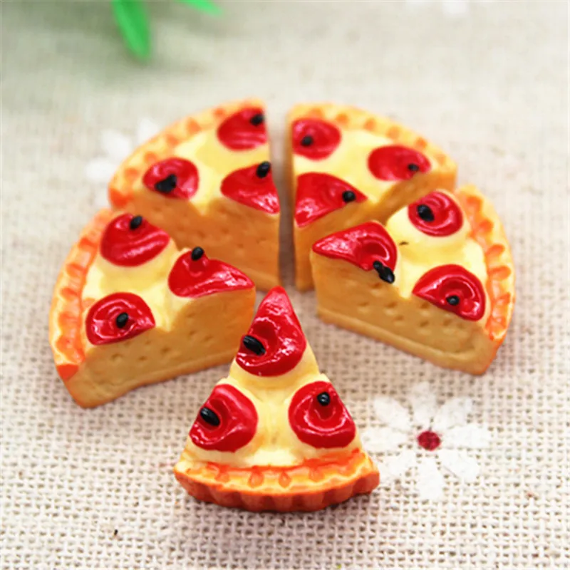 

10pcs Kawaii Apple Cake Resin Miniature Food Art Supply Flatback Cabochon DIY Decorative Craft Scrapbooking,16*17mm
