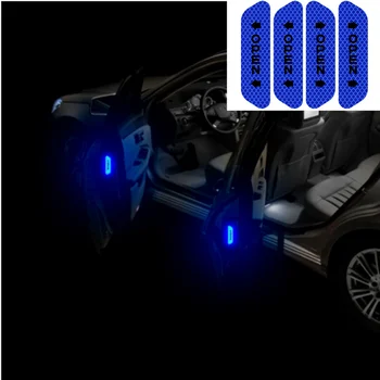 

4Pcs Car Door Safety Warning Mark OPEN Reflective Stickers for Opel Mokka Corsa Astra G J H insignia Vectra Zafira Kadett Monza
