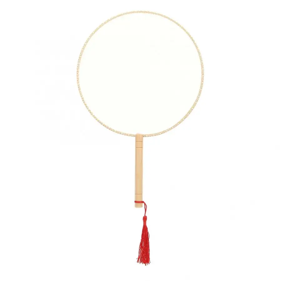 

Hand Fan Wedding Waaiers Hand DIY Chinese Ancient Court Round Blank Hand Fan Chinese Style Silk Fan Wedding Fans For Wedding
