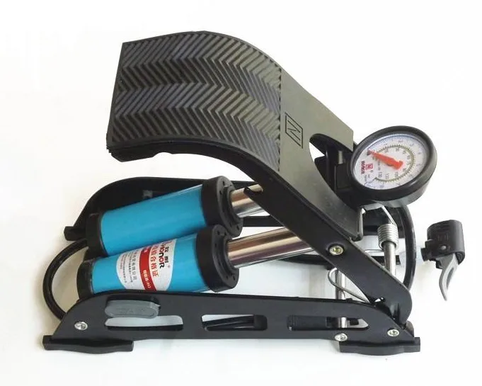 Pedal de doble cilindro inflador de