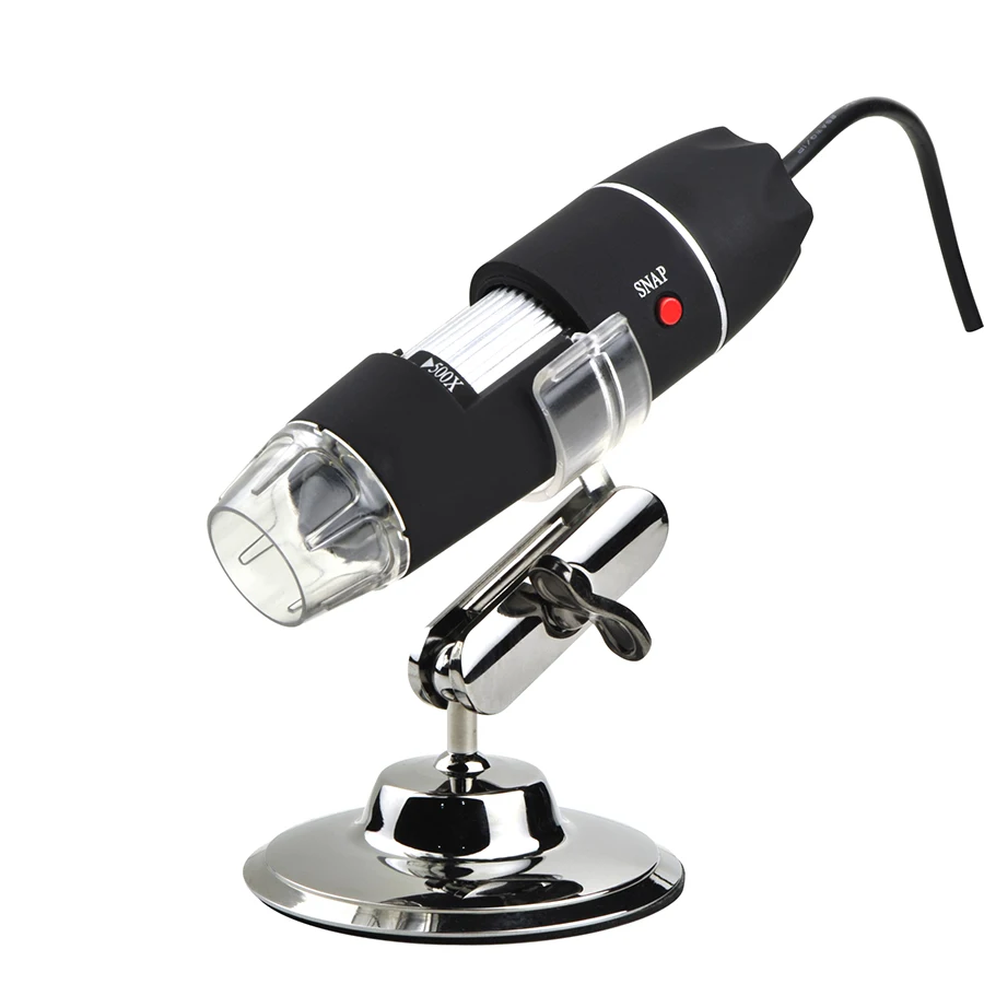 1000X цифровой USB микроскоп с 8 светодиодный регулируемый электронный Биологический микроскоп Лупа 40x~ 1000x