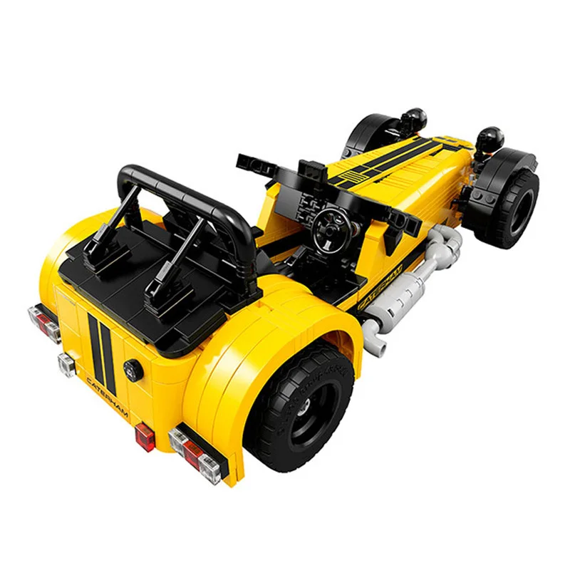 Новый 771 шт. yile 006 Caterham семь 620R спортивный автомобиль набор строительных блоков