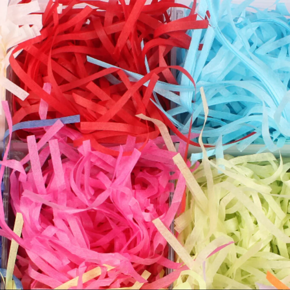 20 г/пакет разные цвета Модные ремесла измельченная крапанная бумага подарок из