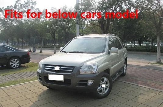 CAPQX для Kia Sportage 2005 2006 2007 2008 передний бампер головной светильник налобный фонарь дневной ходовой светильник для вождения головной светильник в сборе