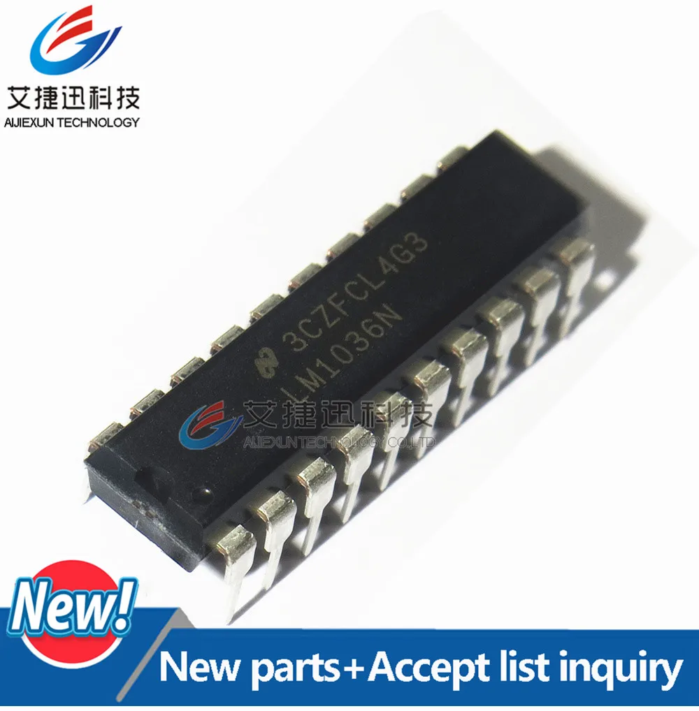 1Pcs LM1036N DIP20 LM1036 Dual DC Operated Tone Volume Balance Circuit ...