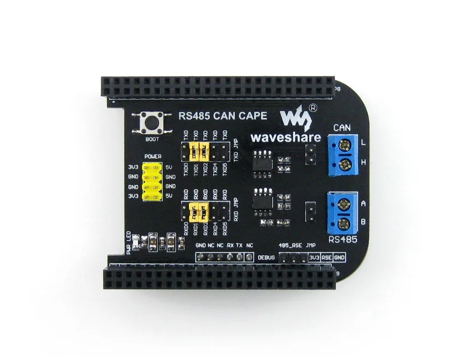 Beaglebone RS485 CAN накидка черная Плата расширения с интерфейсами для ВВ Отгрузка|rs485