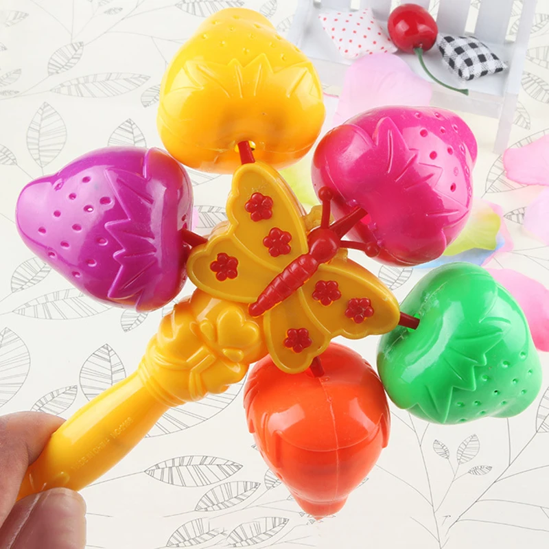 1pc Creative Baby Rattles Develop Toys for Kids Intelligence Plastic