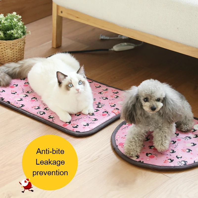 

Anti-biting Pet Heating Pad Cat Dog kitten Mat Upgrade Waterproof Technology Edge Reinforcement 220V Pets Acessorios