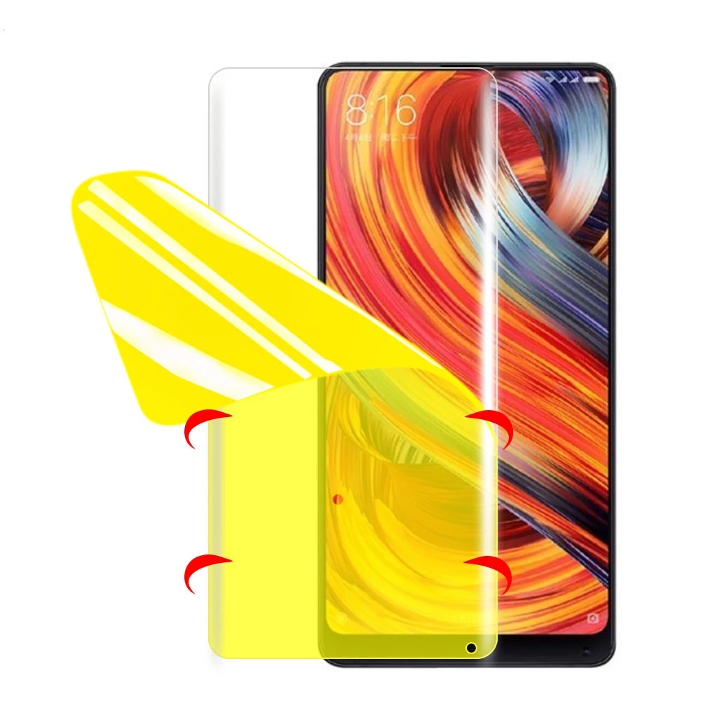 

7D Full Cover Soft Hydrogel Protective Film for Xiaomi Mi Max 2 / 3 Pro Mi Mix 2 / 2S / 3 Pocophone F1 Screen Protector