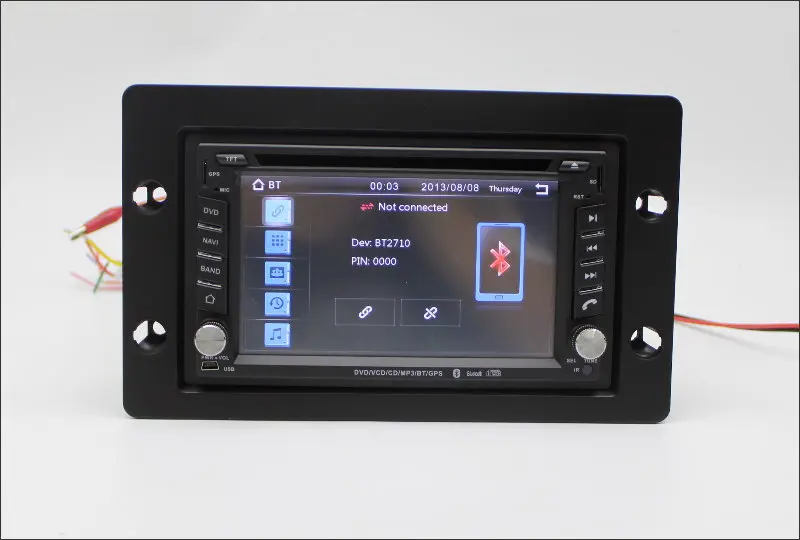 Sale Liislee For SAAB 9-5 2006~2012 Radio CD DVD Stereo Player & GPS Navi Navigation System / Double Din Car Audio Installation Set 5