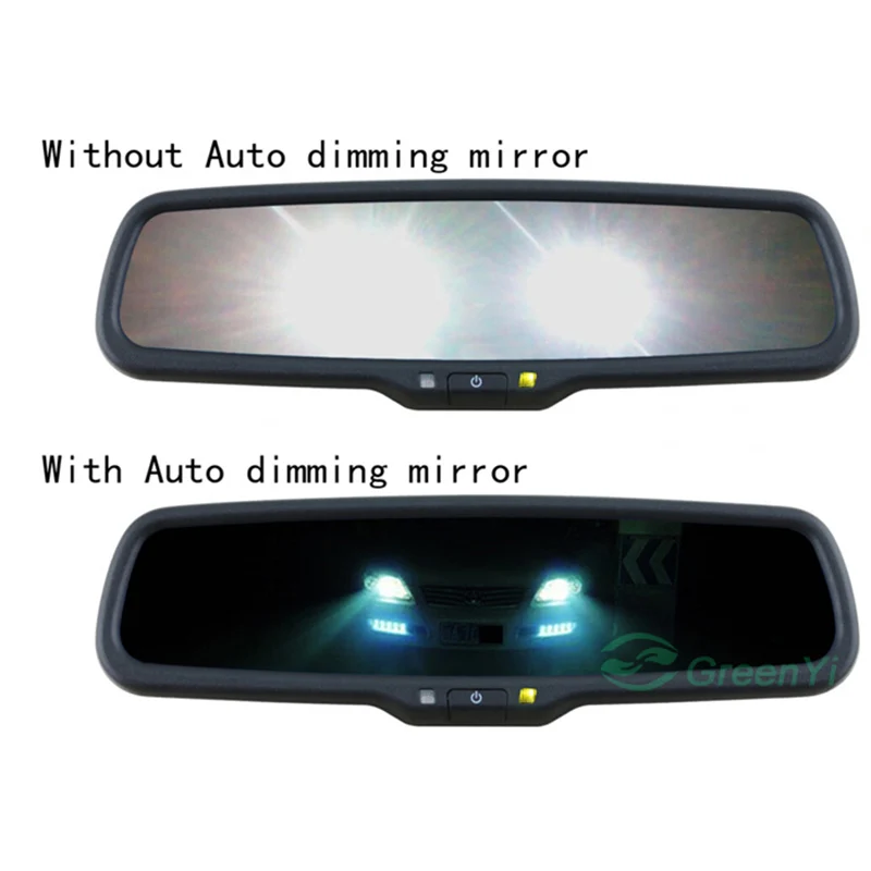 HD1080P 4.3 Special Car DVR Camera with Original Bracket Auto Dimming