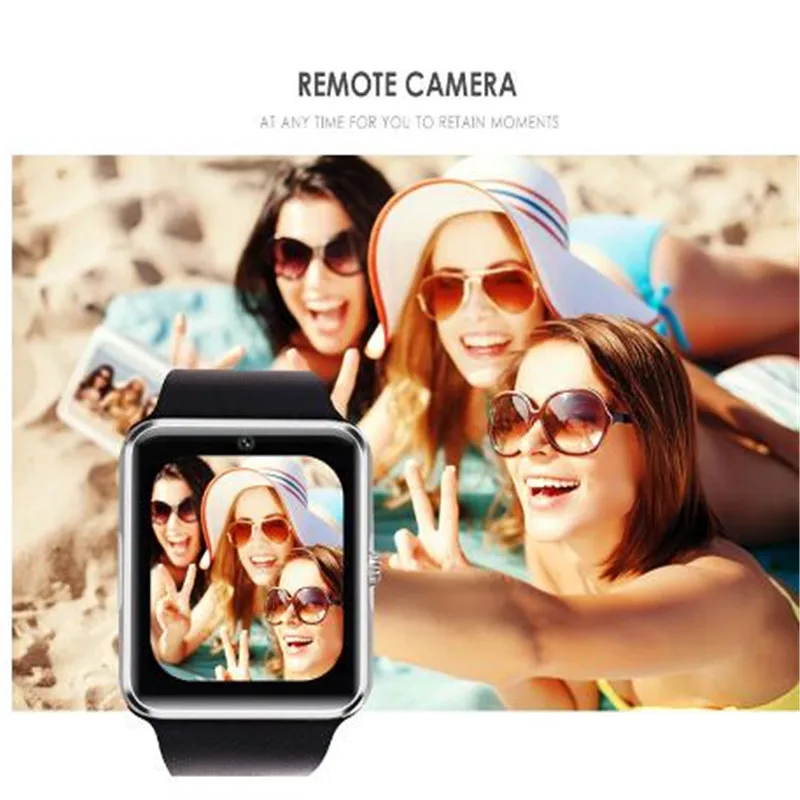 SzWatch Original Smart Watch GT08 Support Sim TF Card Bluetooth Connectivity Android IOS Phone Sport Wrist Wear PK Q18 DZ09