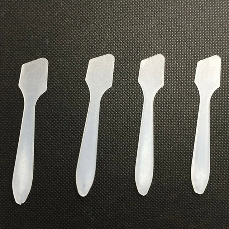 10PCS DIY Plastic Facial Face Mask Stick Cream Mixing Spatulas Spoon Makeup Cosmetic Make Up