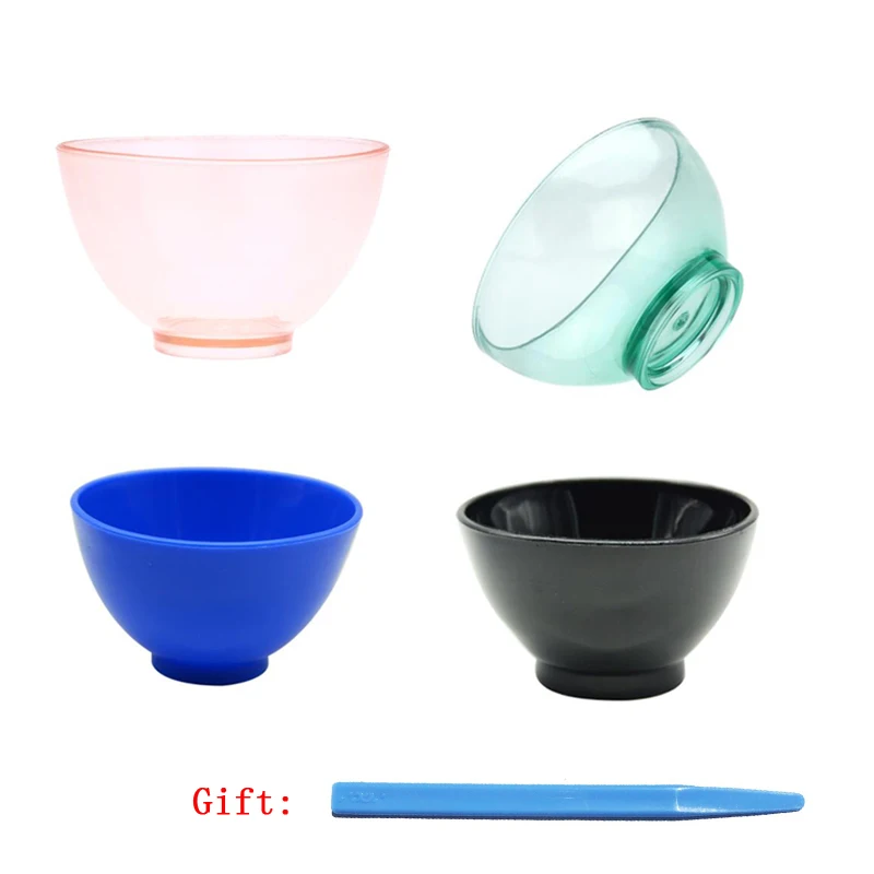 1 PCS Dental Lab Rubber Flexible Mixing Bowl L/M Size 4 Color Send