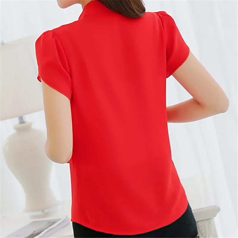 Softu-Women-Shirts-Chiffon-Blusas-Femininas-Tops-Short-Sleeve-Elegant-Ladies-Formal-Office-Blouse-Chiffon-Shirt (1)