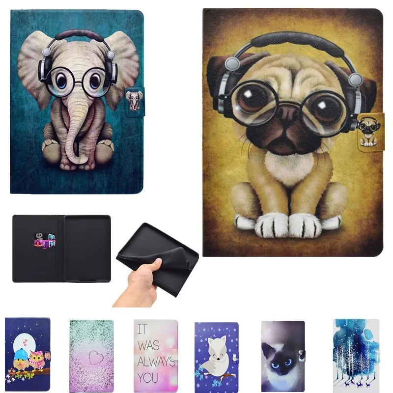 

New Arrival Ultra Slim Cover for Amazon Kindle Paperwhite 1 2 3 2015 6th Case for Kindle Paperwhite 6inch Funda Tablet Shell+pen