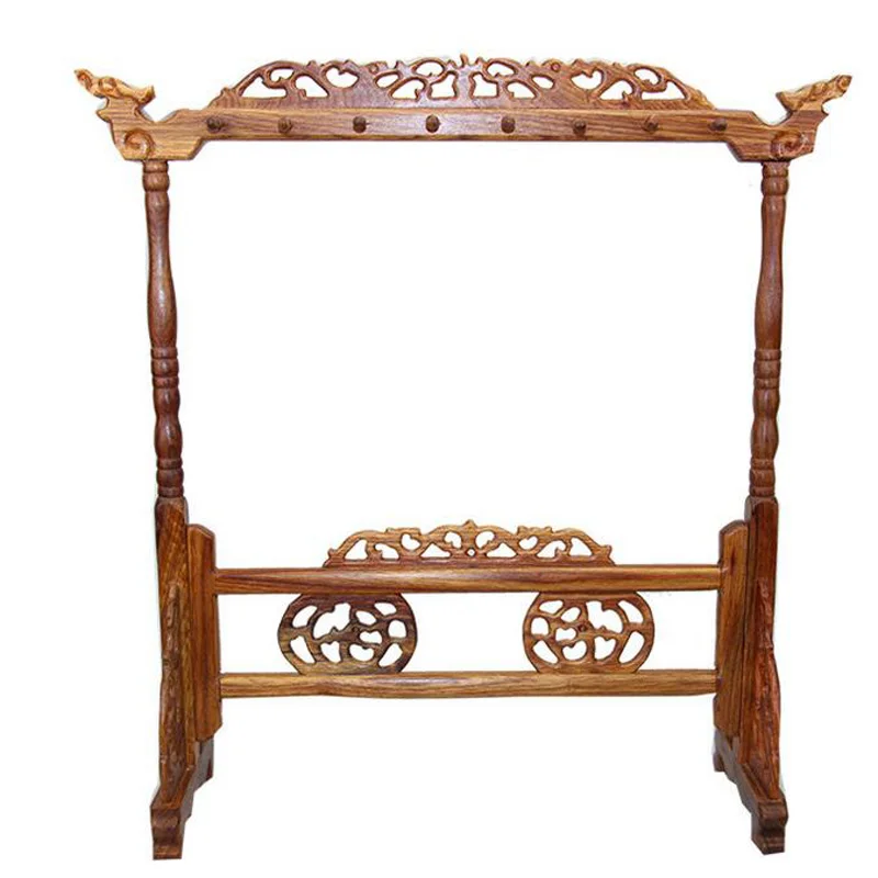 16 Hooks Pen Hanging Quality Rosewood Brush Calligraphy Pen Holder