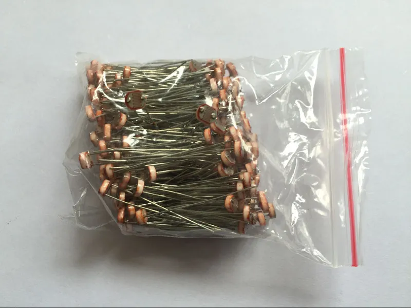 100pcs Photo Light Sensitive Resistor Photoresistor Optoresistor 5mm ...