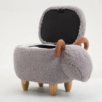 

Free shipping U-BEST cute and funny sheep chair little creature cartoon chair for girl kid stool pouf ottoman
