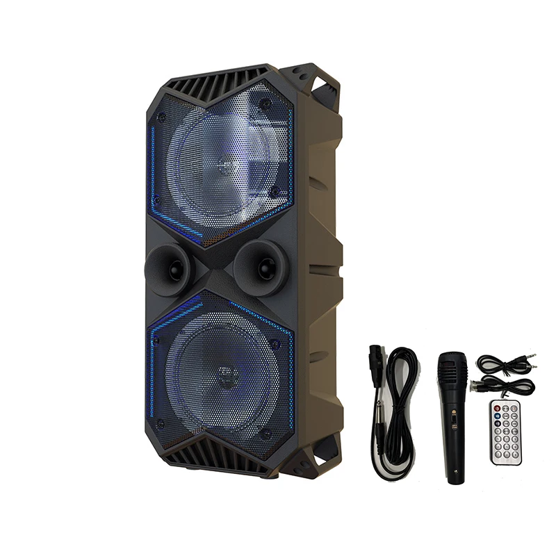 big speaker with mic