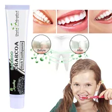 Отбеливающая зубная паста с бамбуковым углем для удаления пятен для борьбы с кровотечением десен