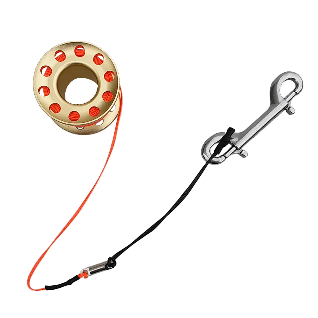MagiDeal Perfeclan Scuba Diving SMB Surface Marker Buoy Signal Tube & Dive Reel Spool Scuba Diving Accessories