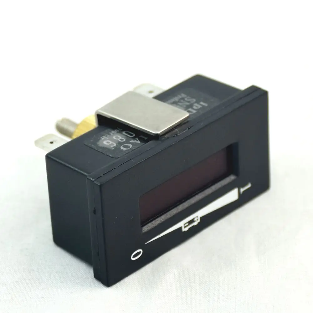 24V Battery valum hour Meter with Installation Kit for mobility scooter or golf cart in